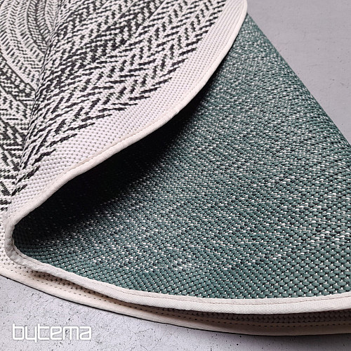 Tapis d'extérieur STAR rosace vert