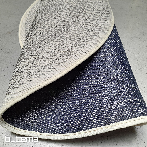 Tapis d'extérieur STAR rosace gris