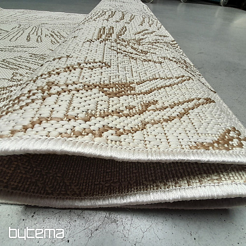 Tapis d'extérieur Essenza beige marron