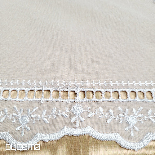 Rideau en vitrail MINI ROSES