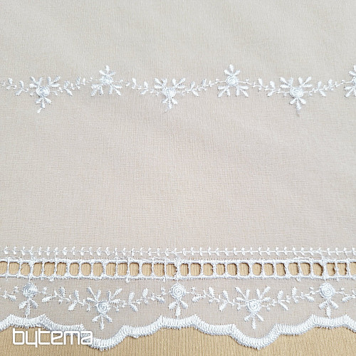 Rideau en vitrail MINI ROSES
