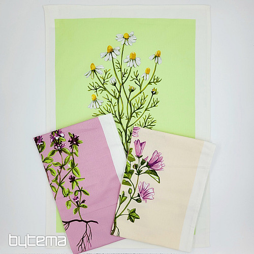 Serviettes en coton HERBES