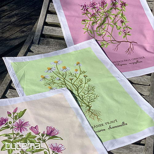 Serviettes en coton HERBES