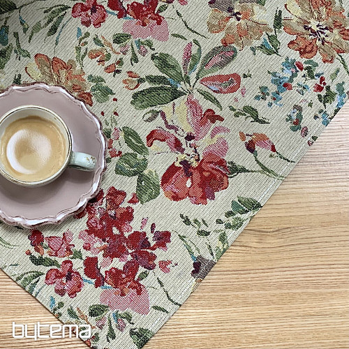Nappe en tapisserie JARDIN DE PRINTEMPS