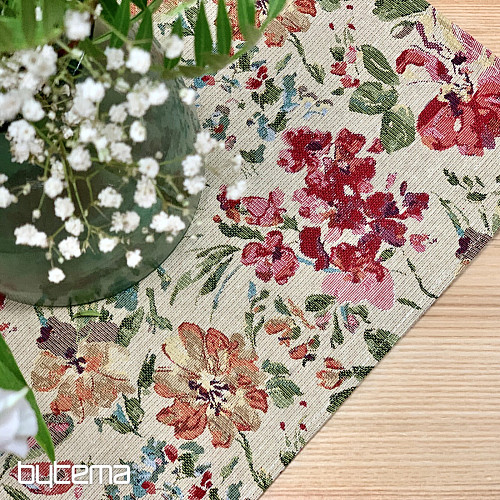 Nappe en tapisserie JARDIN DE PRINTEMPS