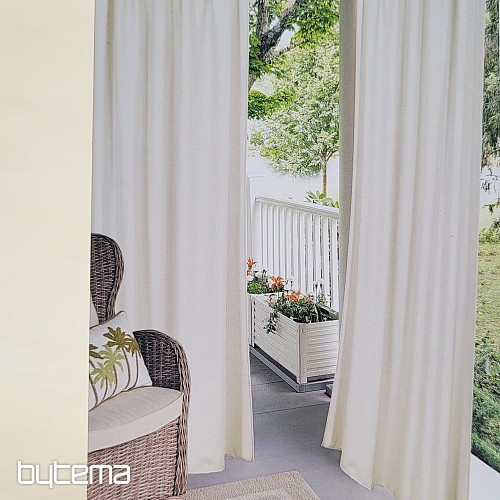 Rideau décoratif d'extérieur GAIA BEIGE