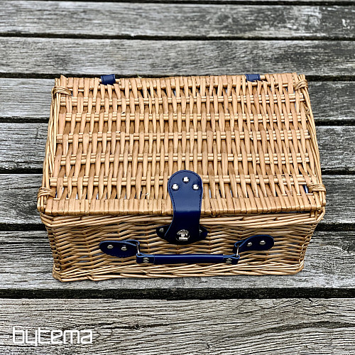 Panier pique-nique GARDEN marron pour 2 personnes