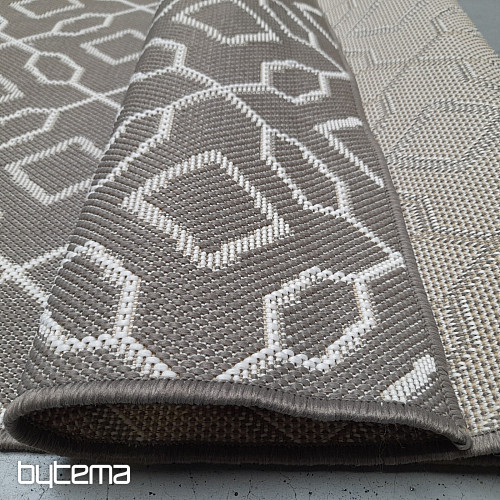 Tapis d'extérieur Duce géométrie intérieure-extérieure