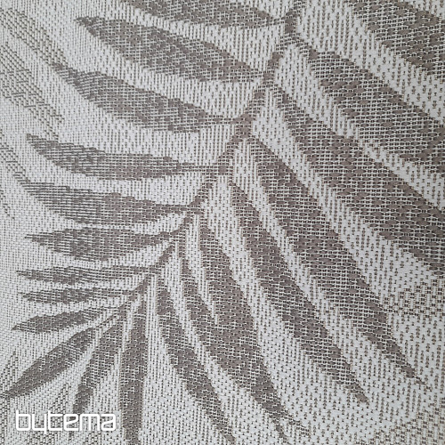 Tapis d'extérieur Duce in-out fleurs marron