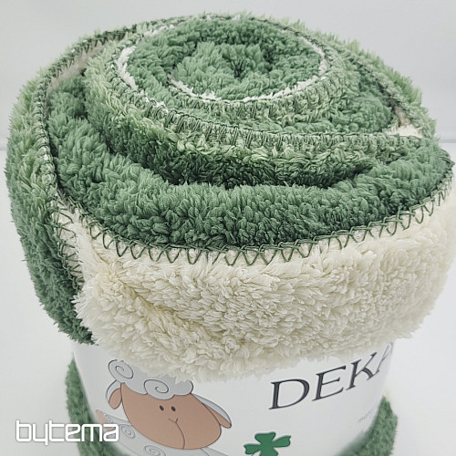 Couverture mouton-mouton VERT FORÊT