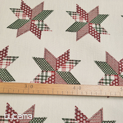 Tissu décoratif luxueux STAR SHELLEY