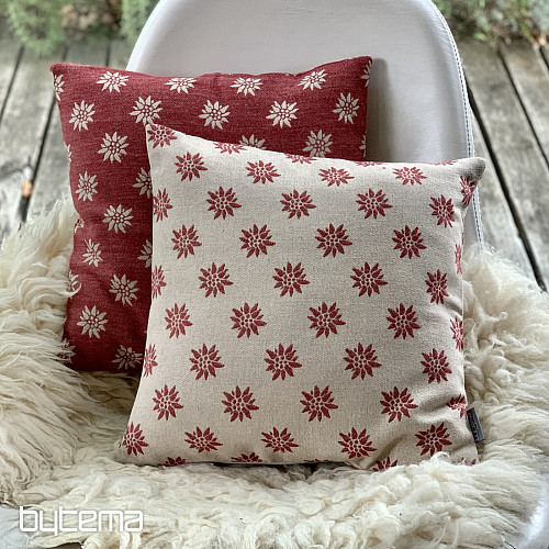 Housse décorative luxueuse PROTÉŽ BEIGE ALPIN