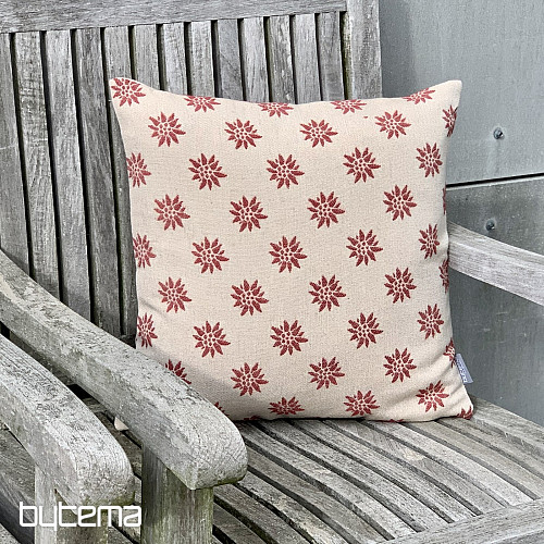 Housse décorative luxueuse PROTÉŽ BEIGE ALPIN