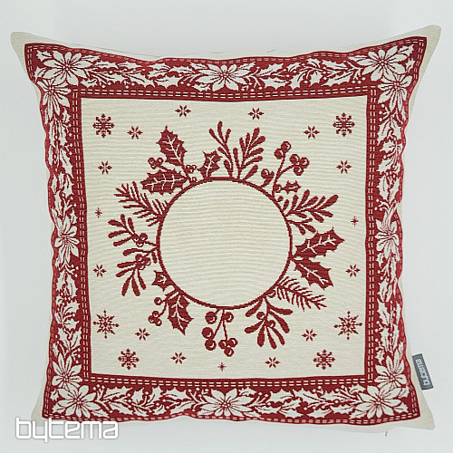 Housse de tapisserie de Noël FOLK CHRISTMAS 2 rouge