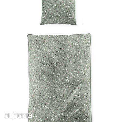 Satin de coton de luxe IRISETTE TOKIO 8567-30 VERT