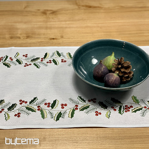 Nappe brodée HOUX