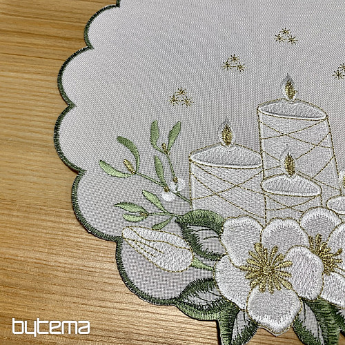 Set de table BOUGIES BLANCHES