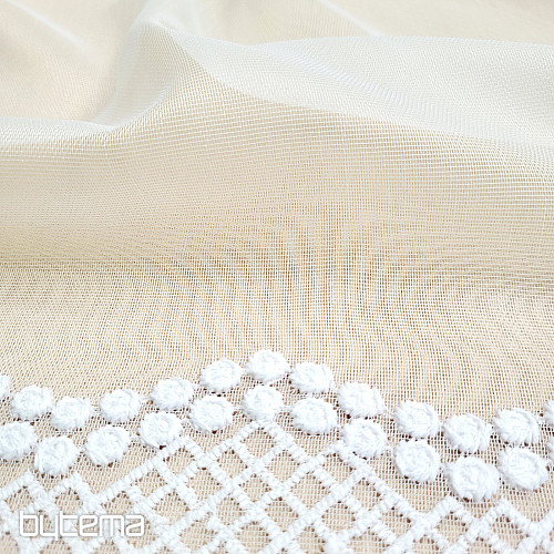 Rideau 121512 V blanc