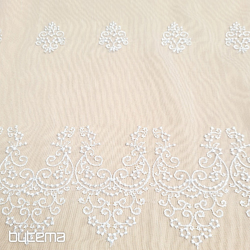 Rideau 11101/001 blanc