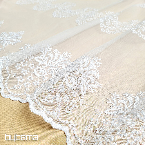 Rideau 11101/001 blanc