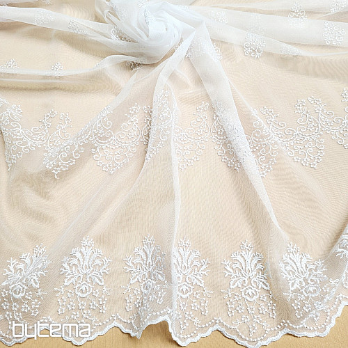 Rideau 11101/001 blanc
