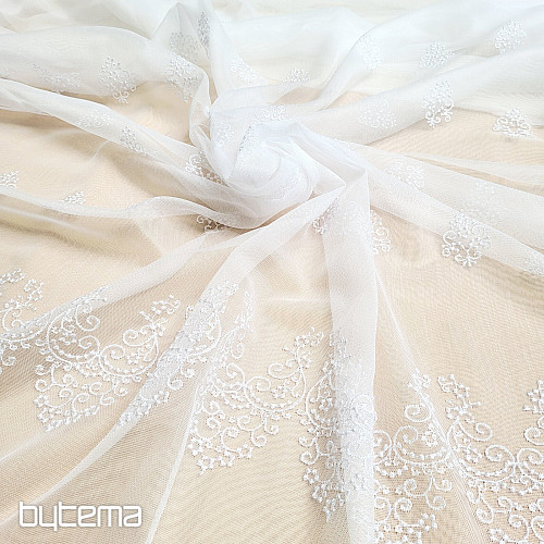 Rideau 11101/001 blanc