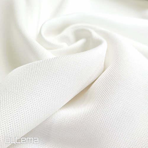 Tissu décoratif OXFORD BLANC