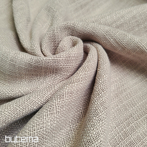 Tissu décoratif luxueux PERLA gris clair