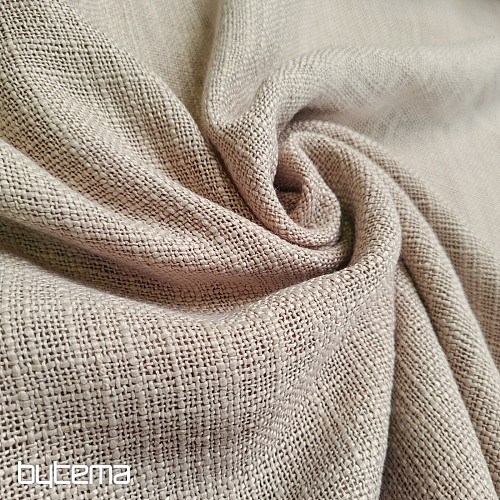 Tissu décoratif luxueux PERLA gris clair