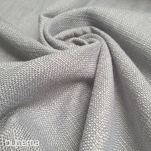 Tissu décoratif luxueux GRIGIO gris