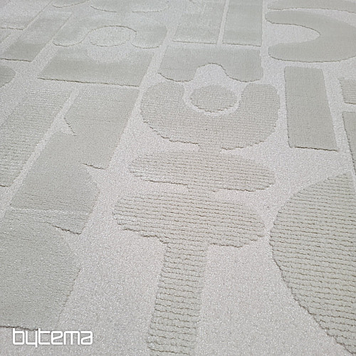 Tapis pièce BOHO géométrie lumière