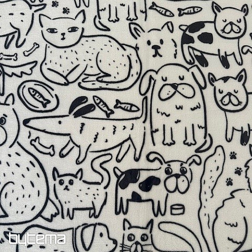 Couverture Mouton IMPRIMÉ - ANIMAUX