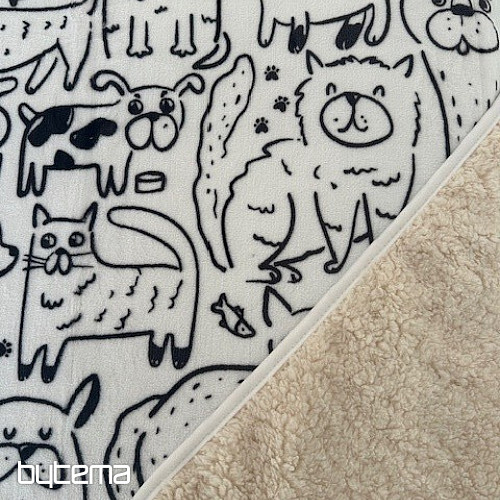 Couverture Mouton IMPRIMÉ - ANIMAUX