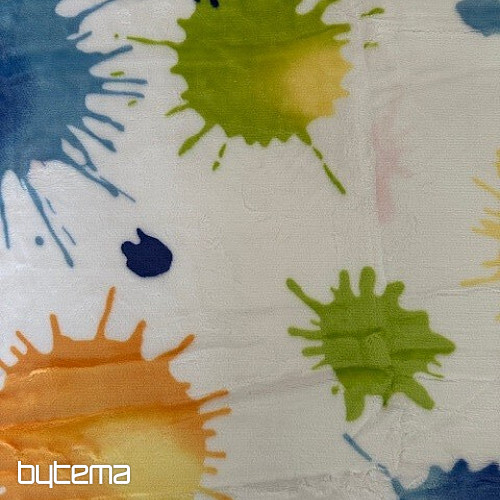 Couverture Mouton IMPRIMÉ - TACHES AQUARELLES