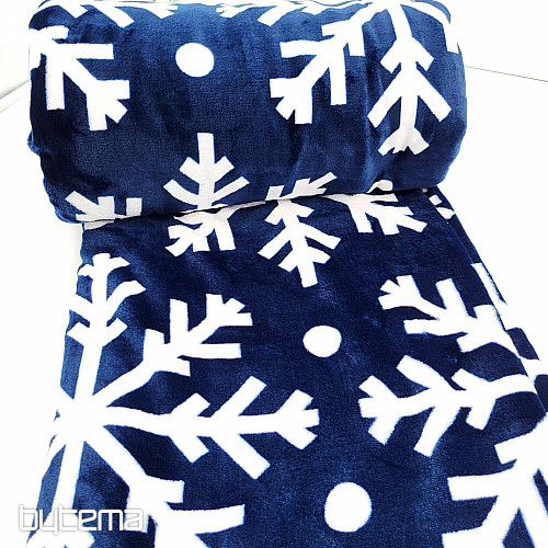 Couverture MF FLAKE BLEU