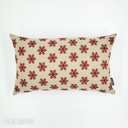 Housse décorative luxueuse FLAKES RED B