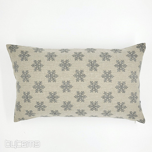 Housse décorative luxueuse FLAKES GREY B