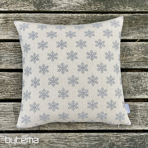 Housse décorative luxueuse FLAKES GREY B