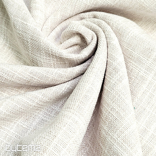 Tissu décoratif design de luxe GERSTER 77050/20 CRÈME
