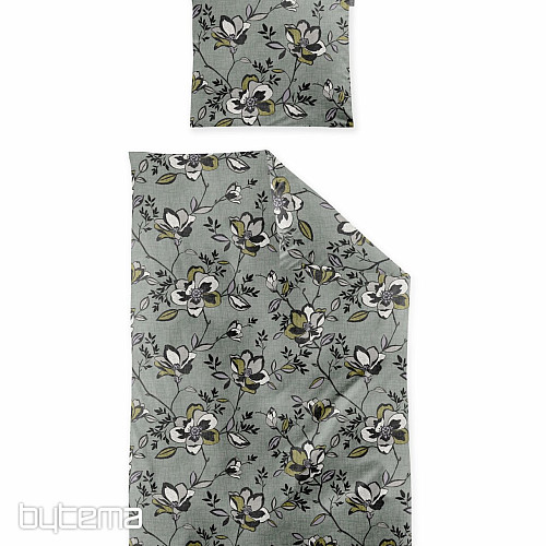 Parure de lit en flanelle de luxe IRISETTE KOALA 8616-30 VERT