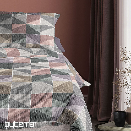 Parure de lit en flanelle de luxe IRISETTE KOALA 8646-90 VIEUX ROSE