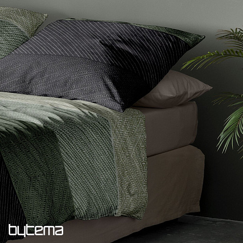 Parure de lit en flanelle de luxe IRISETTE KOALA 8430-30 VERT