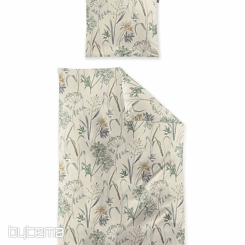 Parure de lit en flanelle de luxe IRISETTE KOALA 8425-80 NATUR