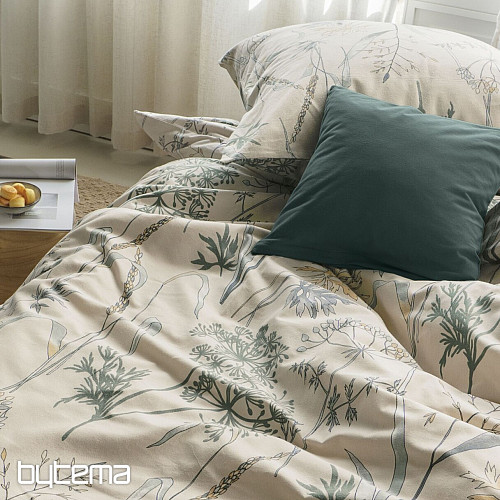 Parure de lit en flanelle de luxe IRISETTE KOALA 8425-80 NATUR