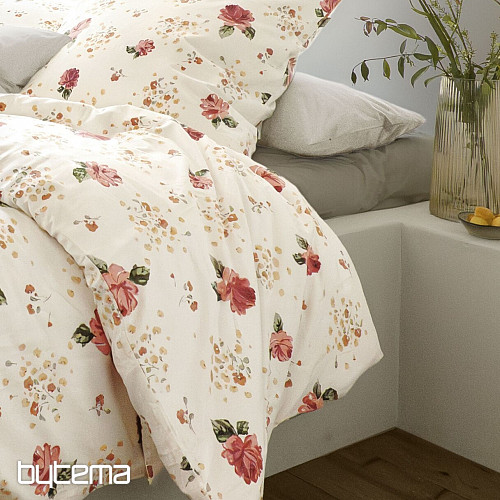 Parure de lit en flanelle de luxe IRISETTE KOALA 8627-60 ROSE ROUGE