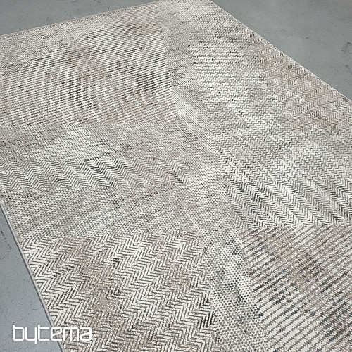 Tapis pièce BOHO vagues et lignes