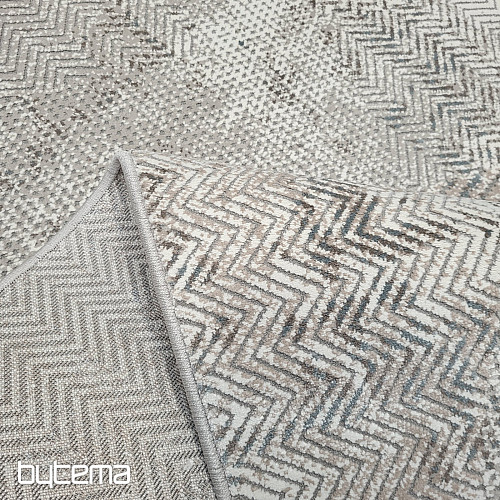 Tapis pièce BOHO vagues et lignes