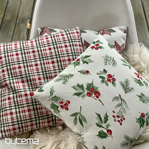 Housse décorative de Noël HOLLY GREEN