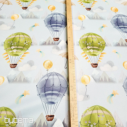 Tissu décoratif BLACK OUT FLYING BALLOON