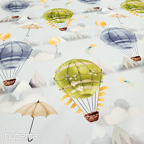 Tissu décoratif BLACK OUT FLYING BALLOON